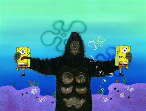 I DO NOT own this. . Gorilla spongebob